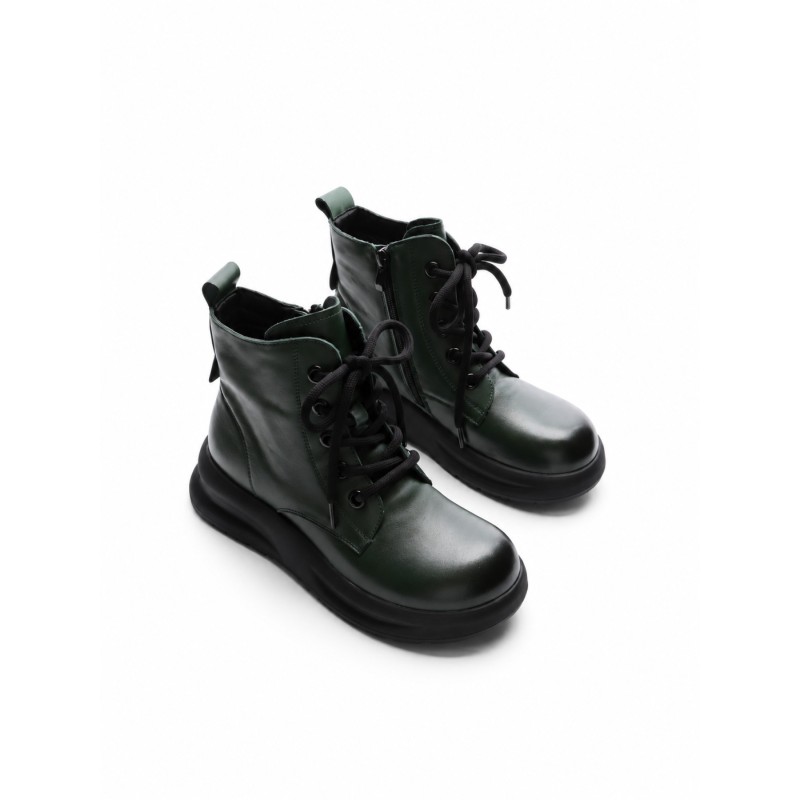 Ghete Dama din piele naturala 50382-2 GREEN | ADVANCER
