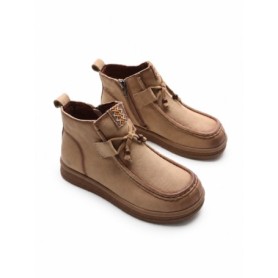 Ghete Dama din piele naturala 5782 APRICOT | ADVANCER