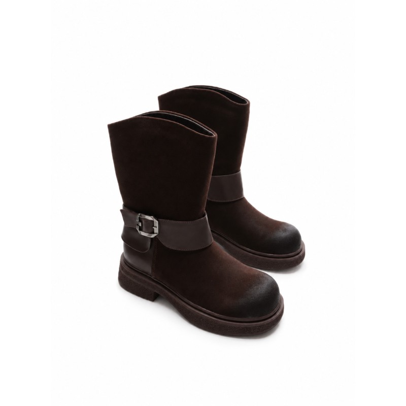 Ghete Dama din piele naturala 5150-2 BROWN | ADVANCER