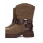 Ghete Dama din piele naturala 5150-2 KHAKI | ADVANCER