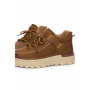 Ghete Barbati din piele naturala R028-1 KHAKI | ADVANCER