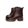 Ghete Dama din piele naturala M5221-2 BROWN | ADVANCER