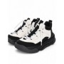 Ghete Barbati din piele naturala 01701 WHITE | ADVANCER