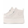 Ghete Barbati din piele naturala 7789 WHITE | ADVANCER
