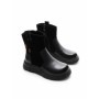 Ghete Dama din piele naturala 99312 BLACK | ADVANCER