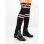 Cizme Dama cu talpa joasa XXS-1801 BLACK | H&D