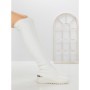 Cizme Dama cu Platforma YM-172 WHITE | H&D