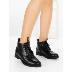Ghete Dama FZ23-15 BLACK | H&D