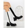 Cizme Dama cu talpa joasa YZ21-06 WHITE | H&D