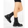 Ghete Dama cu Platforma YZ21-25 BLACK | H&D