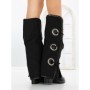 Cizme Dama cu Toc 6384 BLACK | SEASOND