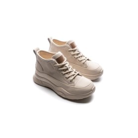 Ghete Dama din piele naturala 70197-2 CREAM | ADVANCER