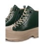 Ghete Dama din piele naturala 66081 GREEN | ADVANCER