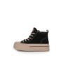 Pantofi Sport Dama din piele naturala 65389-1 BLACK | ADVANCER