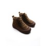 Ghete Dama din piele naturala 9517 KHAKI | ADVANCER