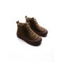 Ghete Dama din piele naturala 9517 KHAKI | ADVANCER