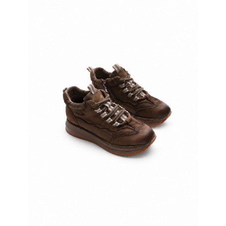 Ghete Dama din piele naturala A007 KHAKI | ADVANCER