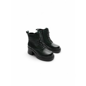 Ghete Dama din piele naturala M5307 GREEN | ADVANCER