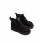 Ghete Dama din piele naturala 5782 BLACK | ADVANCER