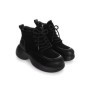 Ghete Dama din piele naturala 1575-2 BLACK | ADVANCER