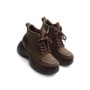 Ghete Dama din piele naturala 1575-2 KHAKI | ADVANCER