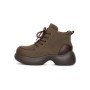 Ghete Dama din piele naturala 1575-2 KHAKI | ADVANCER
