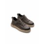 Ghete Barbati din piele naturala R028-1 GREY | ADVANCER