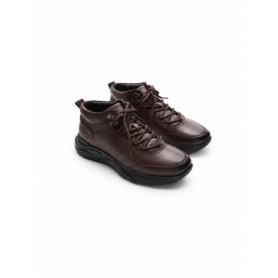 Ghete Barbati din piele naturala 35600 COFFEE | ADVANCER