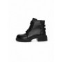 Ghete Dama din piele naturala M5808-2 BLACK | ADVANCER