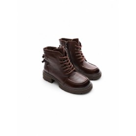 Ghete Dama din piele naturala M5808-2 BROWN | ADVANCER