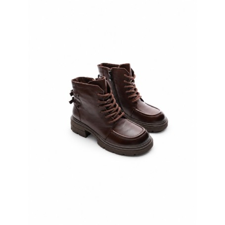 Ghete Dama din piele naturala M5808-2 BROWN | ADVANCER