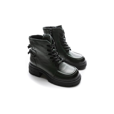 Ghete Dama din piele naturala M5808-2 GREEN | ADVANCER