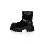 Ghete Dama din piele naturala 2810-2 BLACK | ADVANCER