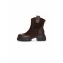 Ghete Dama din piele naturala 2202-1 COFFEE | ADVANCER