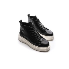 Ghete Barbati din piele naturala 7789 BLACK | ADVANCER