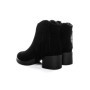 Ghete Dama din piele naturala 963-5 BLACK | ADVANCER