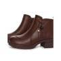 Ghete Dama din piele naturala 25808 BROWN | ADVANCER