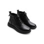 Ghete Dama din piele naturala 2586M BLACK | ADVANCER