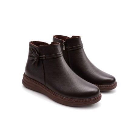 Ghete Dama din piele naturala 2587 BROWN | ADVANCER