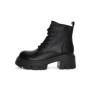 Ghete Dama din piele naturala 3007 BLACK | ADVANCER