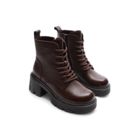 Ghete Dama din piele naturala 3007 BROWN | ADVANCER