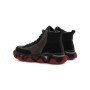 Ghete Barbati din piele naturala 1835 BLACK-KHAKI | ADVANCER