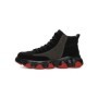 Ghete Barbati din piele naturala 1835 BLACK-KHAKI | ADVANCER