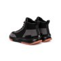 Ghete Barbati din piele naturala 3836 BLACK-GREY | ADVANCER