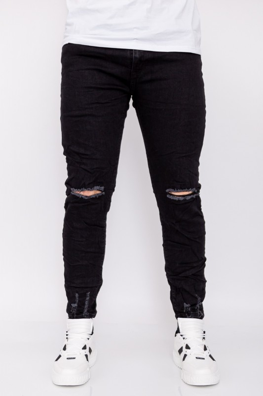 Pánske džínsy S126 Čierna | Fashion