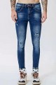 Pánske džínsy M2302 Modrá | Fashion