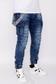 Pánske džínsy E9616 Modrá | Farfallina