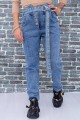 Dámske džínsy 5011 Modrá | Fashion
