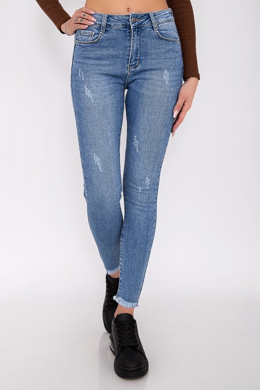 Dámske džínsy A020 Modrá | Gram