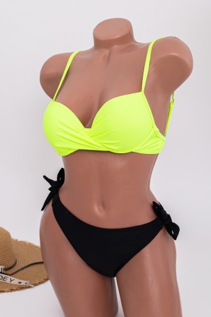 Dámske plavky 3 kusy M1502 Neónová zelená » Meina